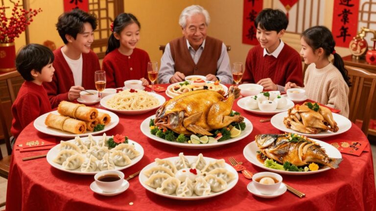Chinese New Year foods: Traditional dishes, lucky meanings, and serving ideas